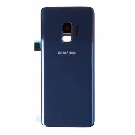 Vitre arriere bleu Samsung Galaxy S9