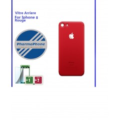 IPhone 8 Rouge vitre arriere