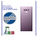 Vitre arriere Rose  Samsung Galaxy NOTE 9  - EMPLACEMENT: Z2-R15-49
