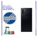 Vitre arriere NOIR  Samsung Galaxy NOTE 10 - EMPLACEMENT: Z2-R15-49