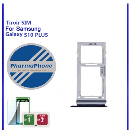 TIROIR SIM Samsung Galaxy S10 PLUS