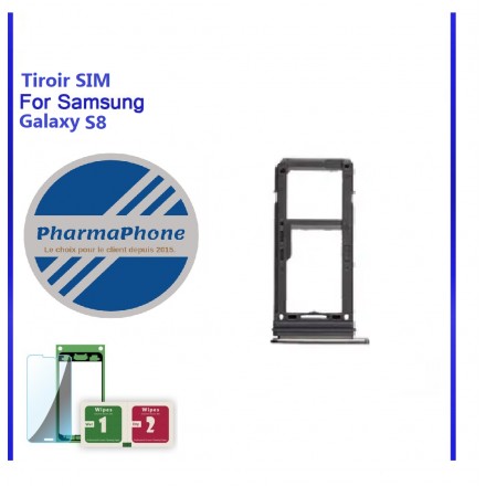 TIROIR SIM Samsung Galaxy S8