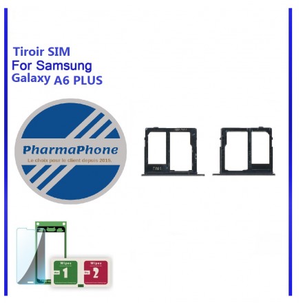 TIROIR SIM Samsung Galaxy A6 PLUS 2018