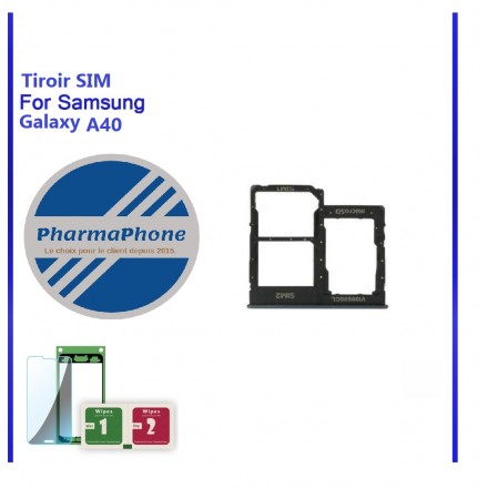 TIROIR SIM Samsung Galaxy A40