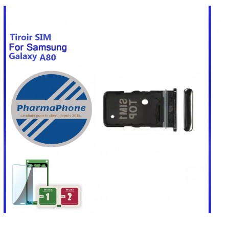 TIROIR SIM Samsung Galaxy A80