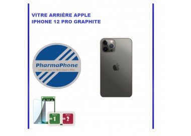 VITRE ARRIÈRE APPLE IPHONE 12 PRO GRAPHITE  - EMPLACEMENT: Z2-R15-46