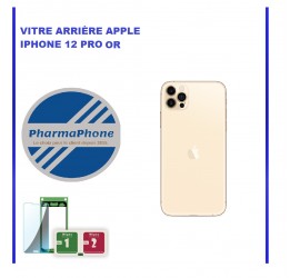 VITRE ARRIÈRE APPLE IPHONE 12 PRO MAX OR