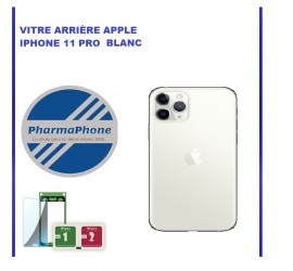 VITRE ARRIÈRE APPLE IPHONE 11 PRO BLANC