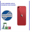 IPhone SE 2020 Rouge vitre arriere