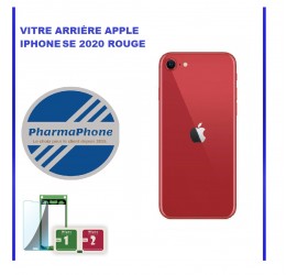 IPhone SE 2020 Rouge vitre arriere