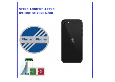 VITRE ARRIERE IPhone SE 2020 Noir  EMPLACEMENT: Z2-R15-40