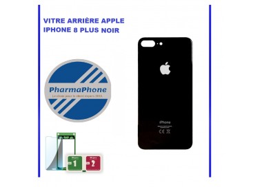 VITRE ARRIERE IPhone 8 PLUS Noir