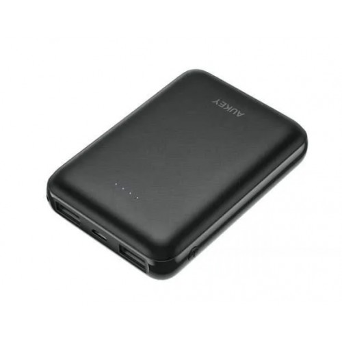 AUKEY Mini Batterie Externe 10000mAh Portable Ultra Slim 5V Charge Rapide Power Bank PB-N66