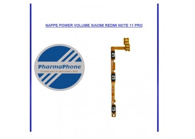 NAPPE POWER VOLUME XIAOMI REDMI NOTE 11 PRO - EMPLACEMENT:Z2-R15-E12