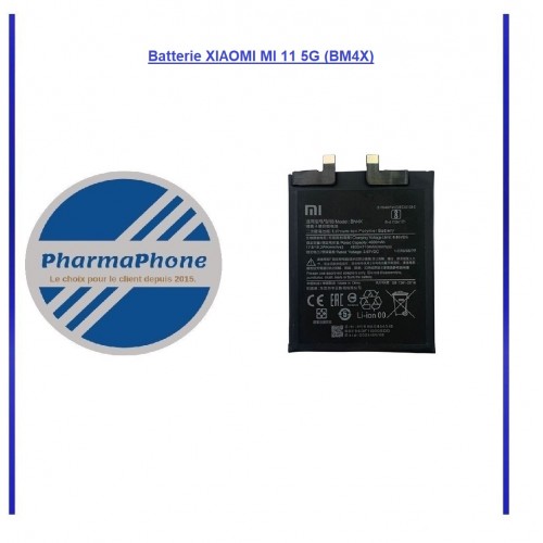 Batterie XIAOMI MI 11 5G (BM4X) EMPLACEMENT: Z2-R5-E4