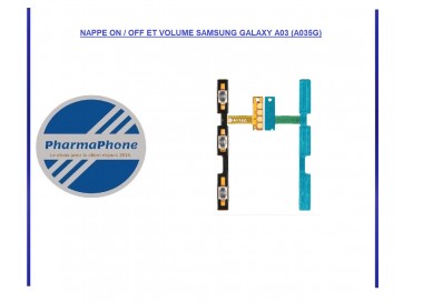 NAPPE ON / OFF ET VOLUME SAMSUNG GALAXY A03 (A035G)