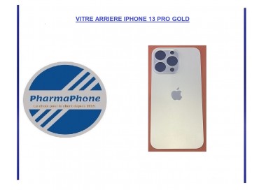 VITRE ARRIÈRE APPLE IPHONE 13 PRO GOLD  - EMPLACEMENT: Z2-R15-E34