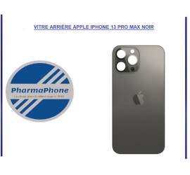 VITRE ARRIÈRE APPLE IPHONE 13 PRO MAX NOIR - EMPLACEMENT: Z2-R15-E33