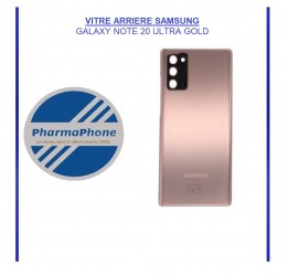 VITRE ARRIERE SAMSUNG GALAXY NOTE 20 ULTRA GOLD - EMPLACEMENT: Z2-R15-E49