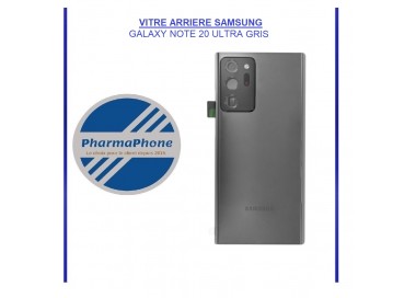 VITRE ARRIERE SAMSUNG GALAXY NOTE 20 ULTRA GRIS - EMPLACEMENT - EMPLACEMENT: Z2-R15-E49