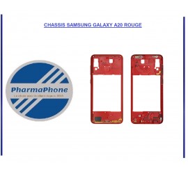 CHASSIS SAMSUNG GALAXY A20 ROUGE