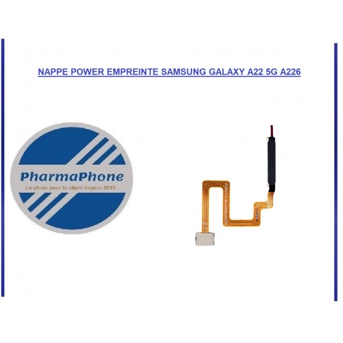 NAPPE POWER EMPREINTE SAMSUNG GALAXY A22 5G A226  - EMPLACEMENT: Z2-R15-E13
