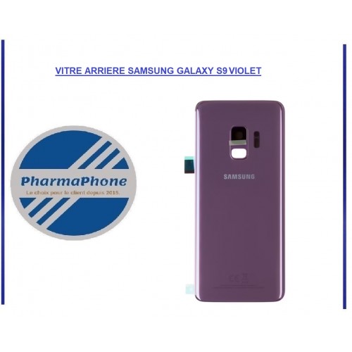 Vitre arriere Violet Samsung Galaxy S9 - EMPLACEMENT: Z2-R15-53