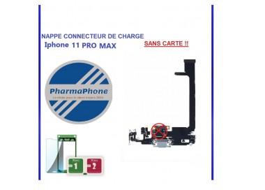 NAPPE CONNECTEUR charge (SANS CARTE) iPhone 11 Pro Max - EMPLACEMENT: Z2 - R15 - E29