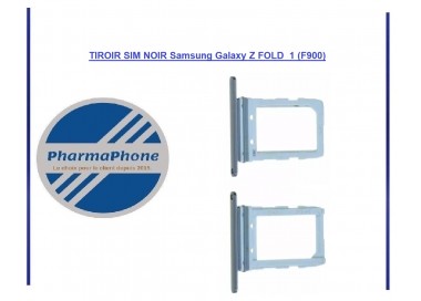 TIROIR SIM NOIR Samsung Galaxy Z FOLD  1 (F900)