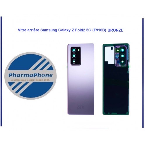 Vitre arrière  Samsung Galaxy Z FOLD 2 (F916B) BRONZE