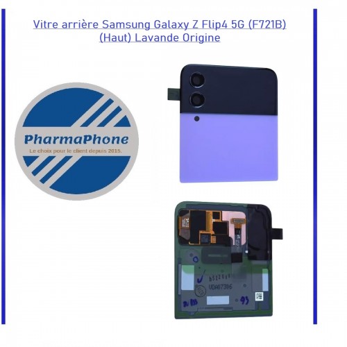 Vitre arrière HAUT Samsung Galaxy Z FLIP 4 (F721)
