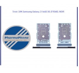 TIROIR SIM Samsung Galaxy Z FOLD 3 (F926) NOIR