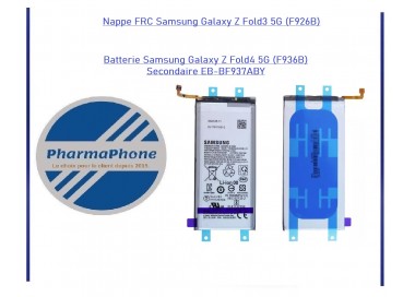 BATTERIE SAMSUNG GALAXY Z FOLD 4  SECONDAIRE (F936) EB-BF937ABY