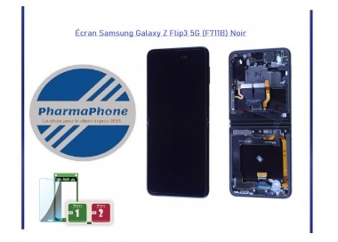 Écran Samsung Galaxy Z Flip3 5G (F711B) Noir