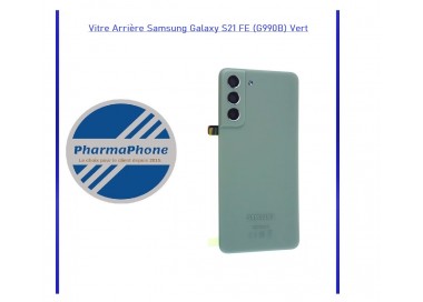 Vitre Arrière Samsung Galaxy S21 FE (G990B) VERT