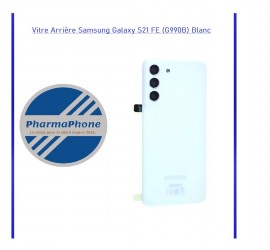 Vitre Arrière Samsung Galaxy S21 FE (G990B) BLANC