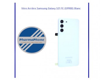 Vitre Arrière Samsung Galaxy S21 FE (G990B) BLANC