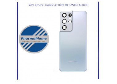 Vitre Arrière Samsung Galaxy S21 Ultra 5G (G998B) ARGENT