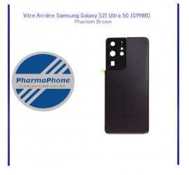 Vitre Arrière Samsung Galaxy S21 Ultra 5G (G998B) Phantom Brown