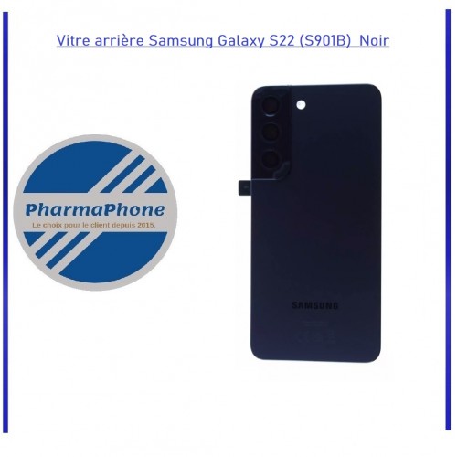 Vitre arrière Samsung Galaxy S22 (S901B) NOIR