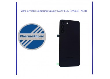 Vitre arrière Samsung Galaxy S22 PLUS (S906B) NOIR