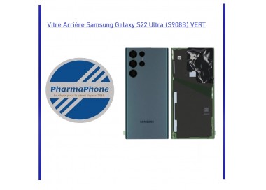 Vitre Arrière Samsung Galaxy S22 Ultra (S908B) VERT