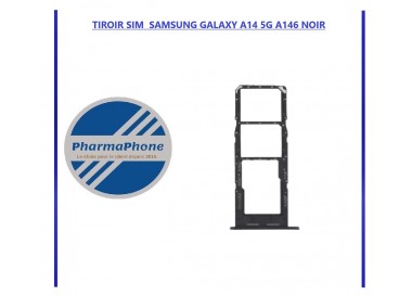 TIROIR SIM Samsung GALAXY A14 4G A145 NOIR