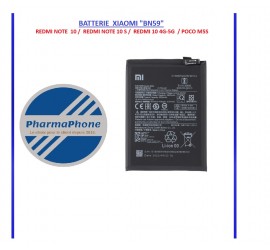 Batterie XIAOMI "BN59" REDMI NOTE  10 /  REDMI NOTE 10 S/ REDMI 10 EMPLACEMENT : Z2-R5-E3
