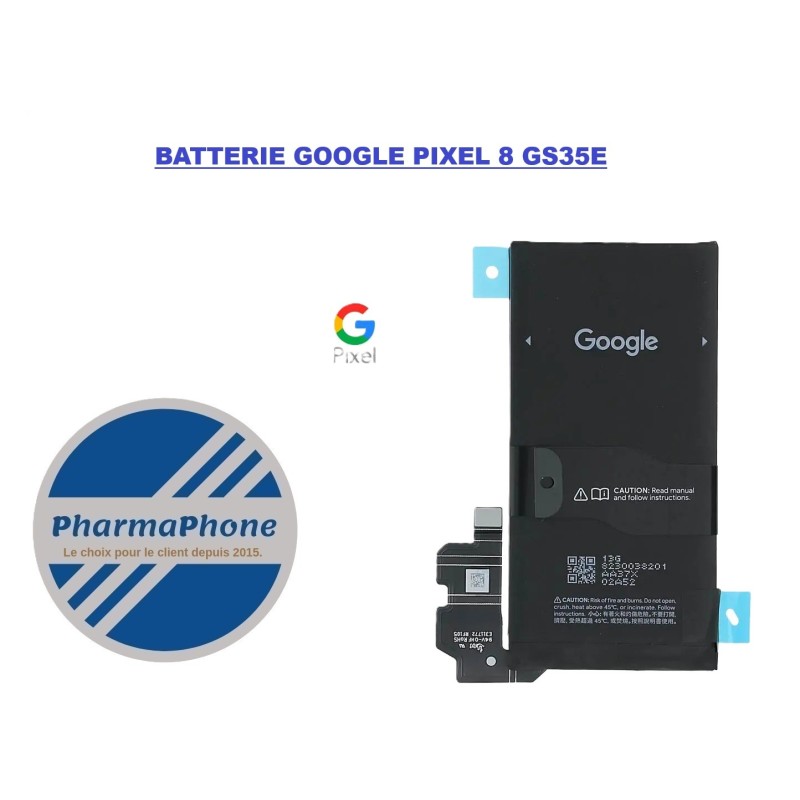 copy of copy of copy of copy of copy of copy of copy of BATTERIE GOOGLE PIXEL 8A (G07DF) - EMPLACEMENT: Z02 - R08 - E08