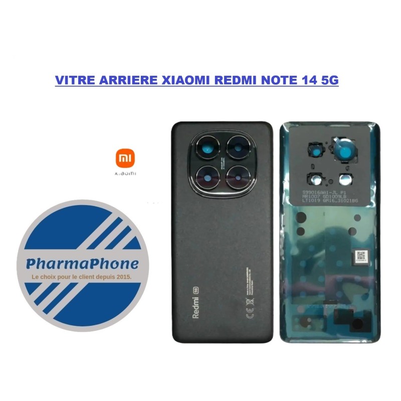 REPARATION VITRE ARRIERE XIAOMI REDMI NOTE 14 5G EN MARTINIQUE