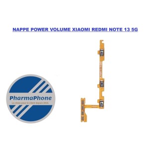 NAPPE POWER VOLUME XIAOMI REDMI NOTE 13 5G CHEZ PHARMAPHONE MARTINIQUE