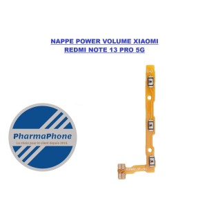 BOUTON VOLUME POWER XIAOMI REDMI NOTE 13 PRO 5G CHEZ PHARMAPHONE MARTINIQUE