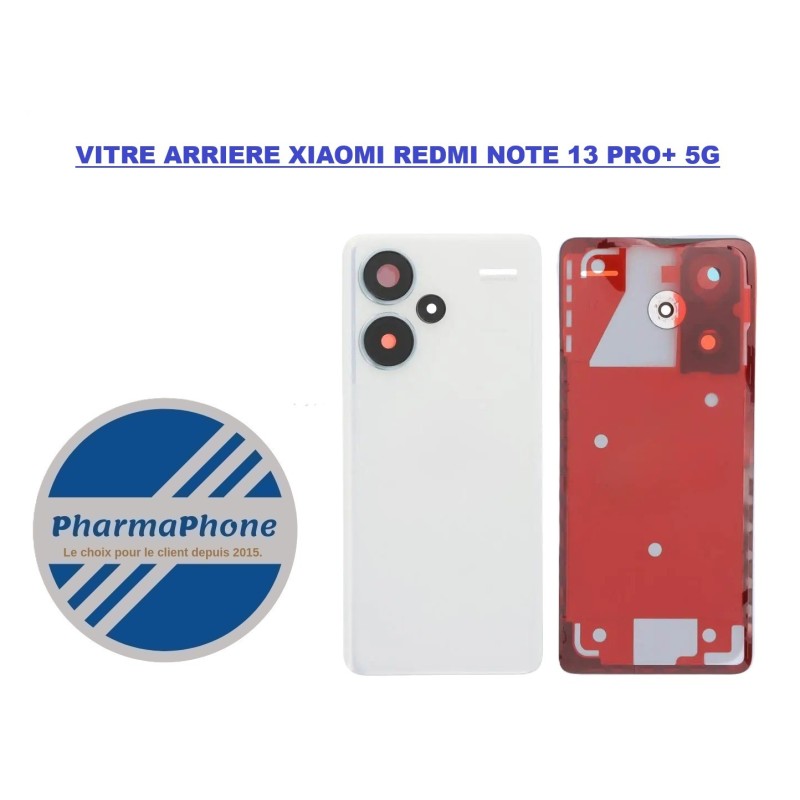 VITRE ARRIERE XIAOMI REDMI NOTE 13 PRO+ CHEZ PHARMAPHONE MARTINIQUE