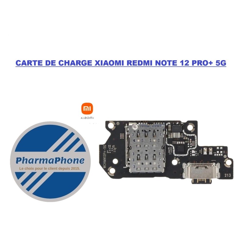 REPARATION PORT DE CHARGE XIAOMI REDMI NOTE 12 PRO+ 5G MARTINIQUE